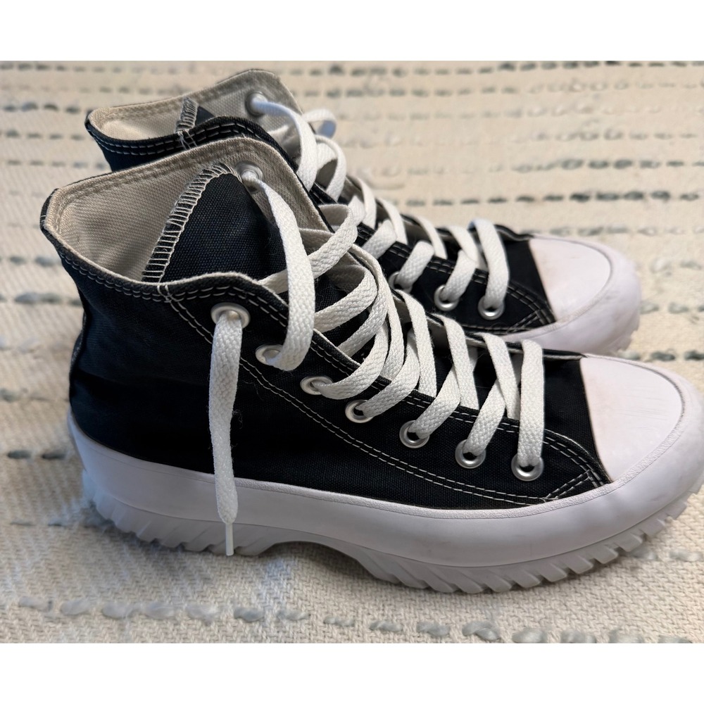 Converse Chuck Taylor All Star Lugged 2.0 High Top Black A00870C Womens 6.5